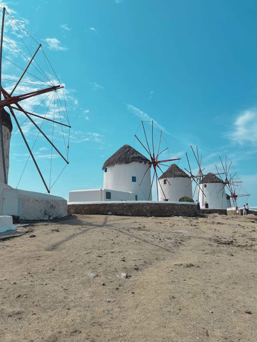 Windmills in Mykonos