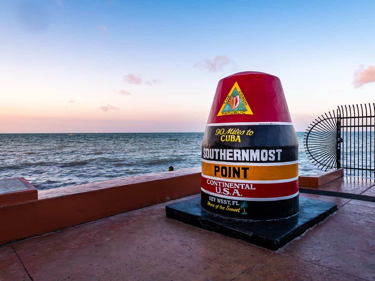 Key West Best Places to Travel in the US in Winter