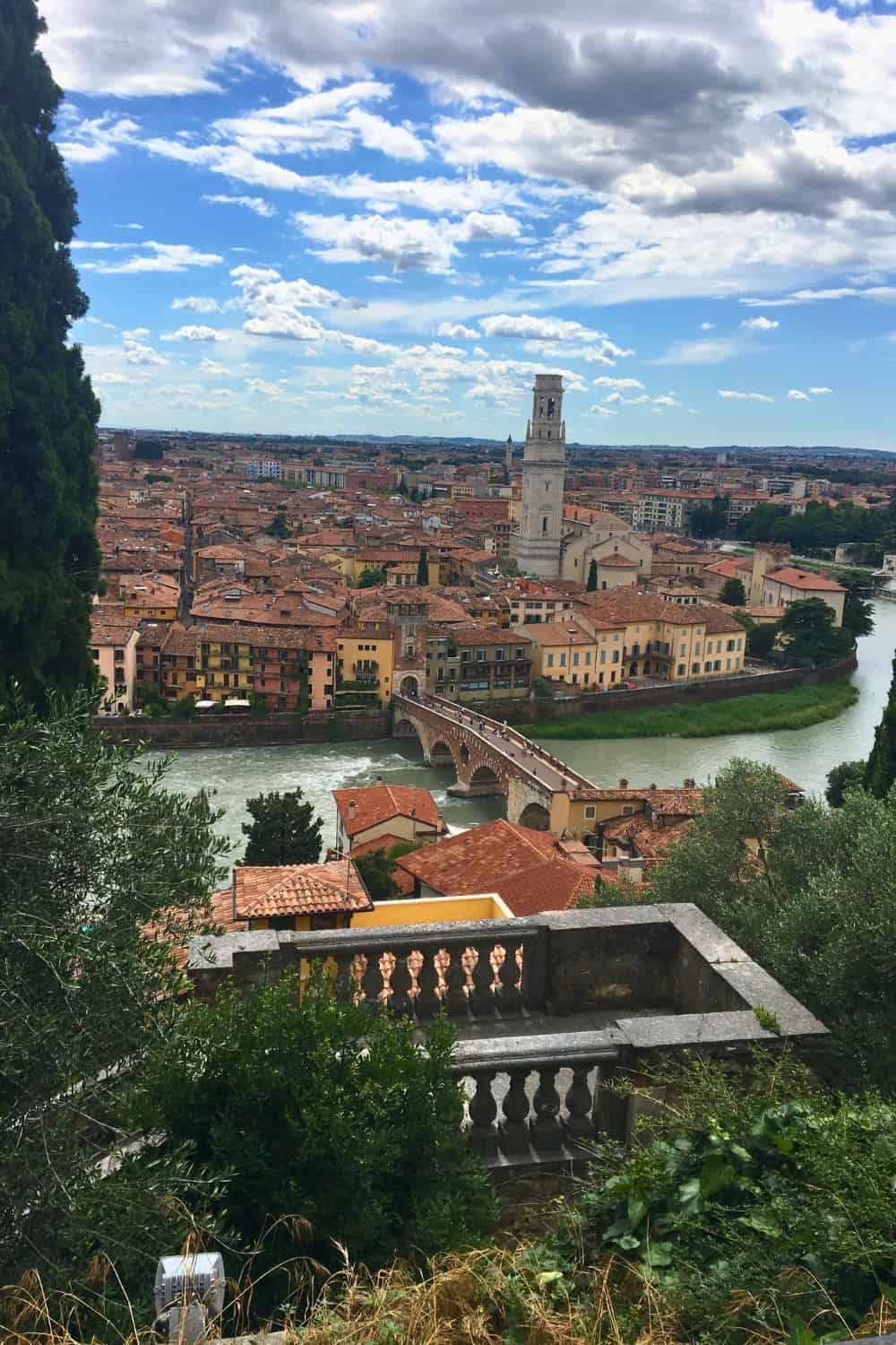 City of Verona from above
