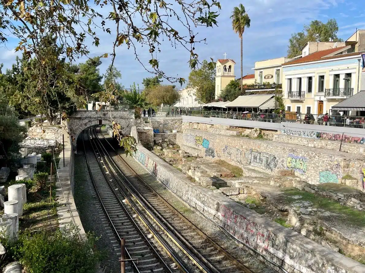 Taking Public transit in Athens solo